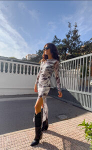 vestido tul