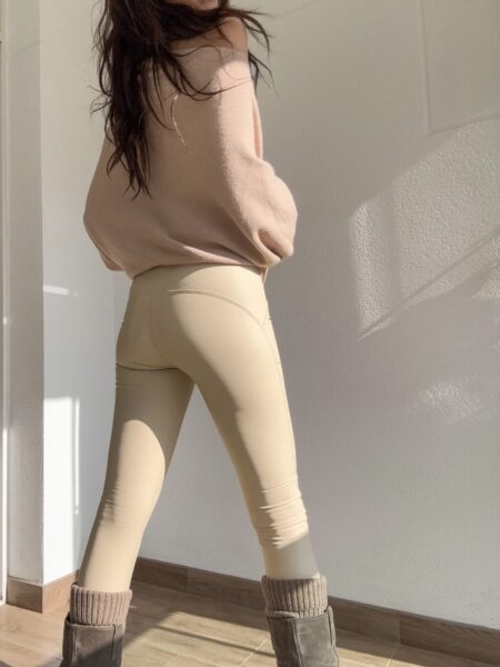 Legging térmico crema