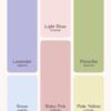 Colores tendencia primavera 2025
