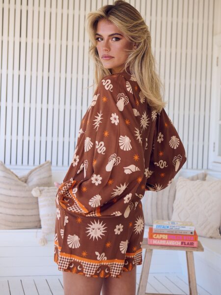DESERT radiance mono jumpsuit