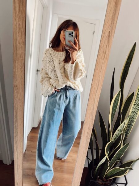 PANTALÓN VAQUERO PINZAS