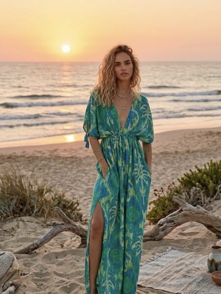 VESTIDO KIMONO IBIZA