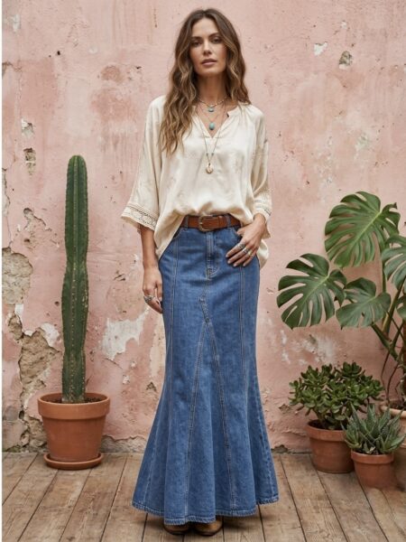 FALDA VAQUERA SIRENA