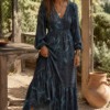VESTIDO LARGO MIDNIGHT LILLY CARMEN Jaase