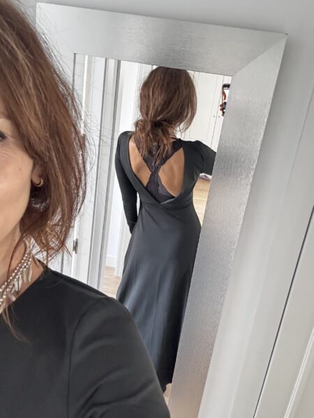 VESTIDO LARGO NEGRO LUCÍA