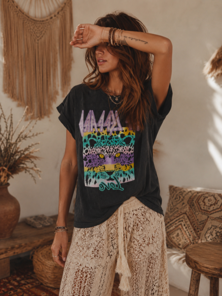 CAMISETA LEPPARD LOVE