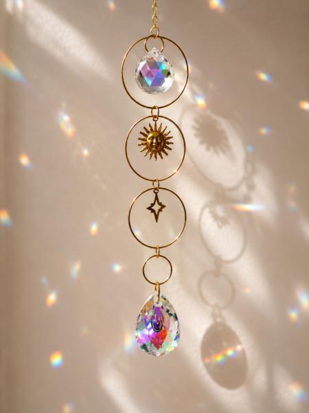 MÓVIL DE REFRACCIÓN SOLAR: Sol de Aura